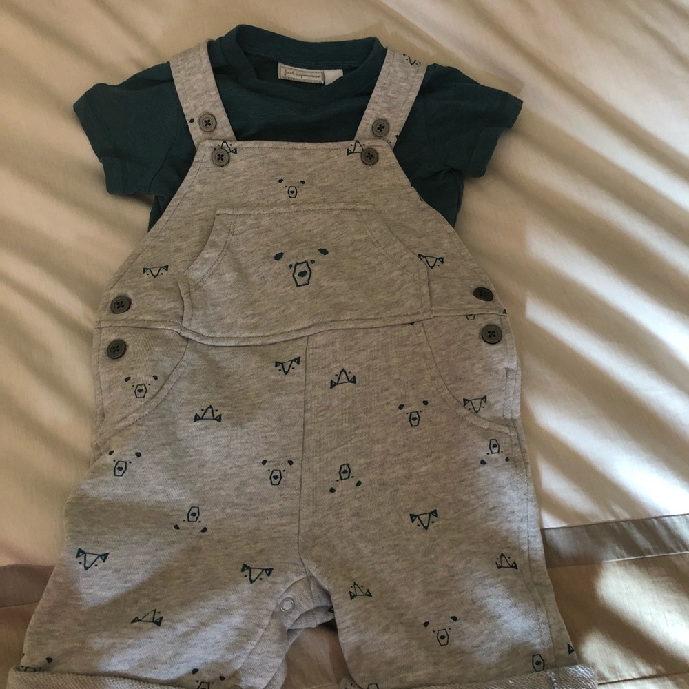 Overall Short Set - 24 mos (Gently Used) - Picture 3 of 7